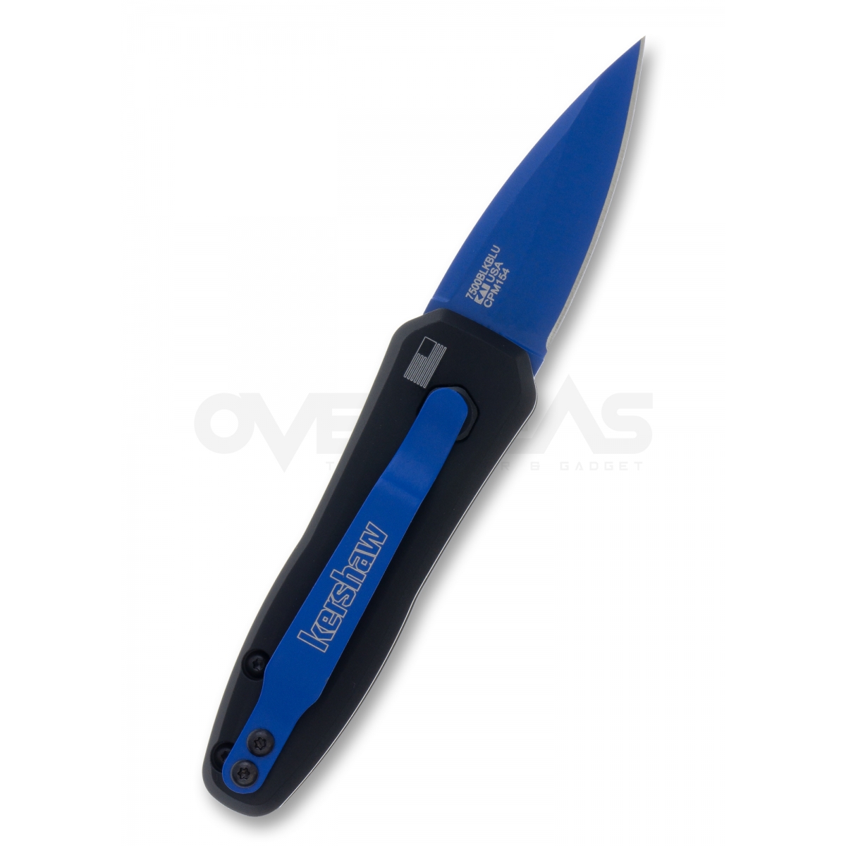 มีดออโต้ Kershaw Launch 4 CA Legal Automatic Knife (1.9 154CM Black 