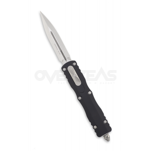 Microtech Dirac Dagger OTF Automatic Knife Black (M390 2.88" Stonewash),225-10