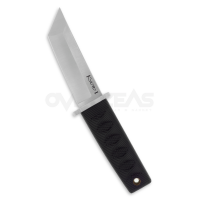 Cold Steel Kyoto II Fixed Blade Knife Tanto Black (8Cr13Mov 3.25" Satin),17DA