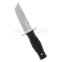 Cold Steel Mini Leatherneck Tanto Fixed Blade Knife (3.5" Satin),39LSAA