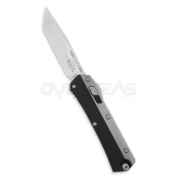 Microtech Glykon OTF Aluminum/Titanium Tanto (M390 3.75" Stonewash),185-10