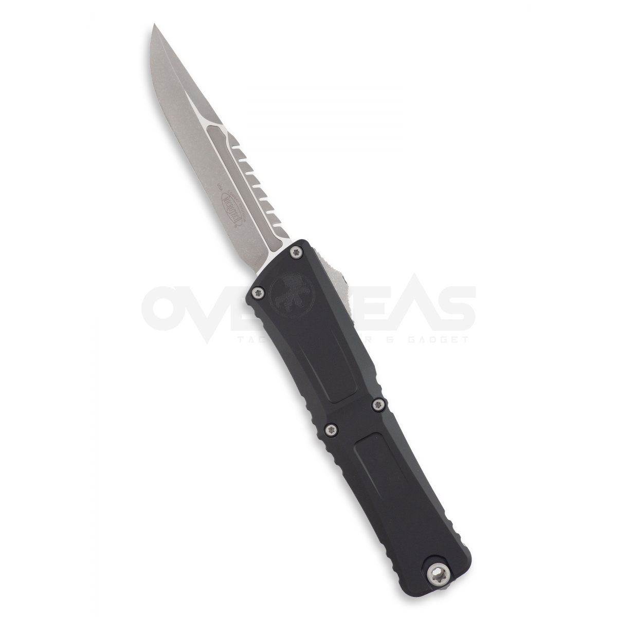 Microtech Combat Troodon Gen III Interceptor Black Handle (M390 3.8" Apocalyptic),1217-10APS *SIGNATURE SERIES*