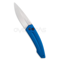 Kershaw Launch 2 Blue Aluminum Automatic Knife (CPM-154 3.3" Stonewash),7200BLUSW